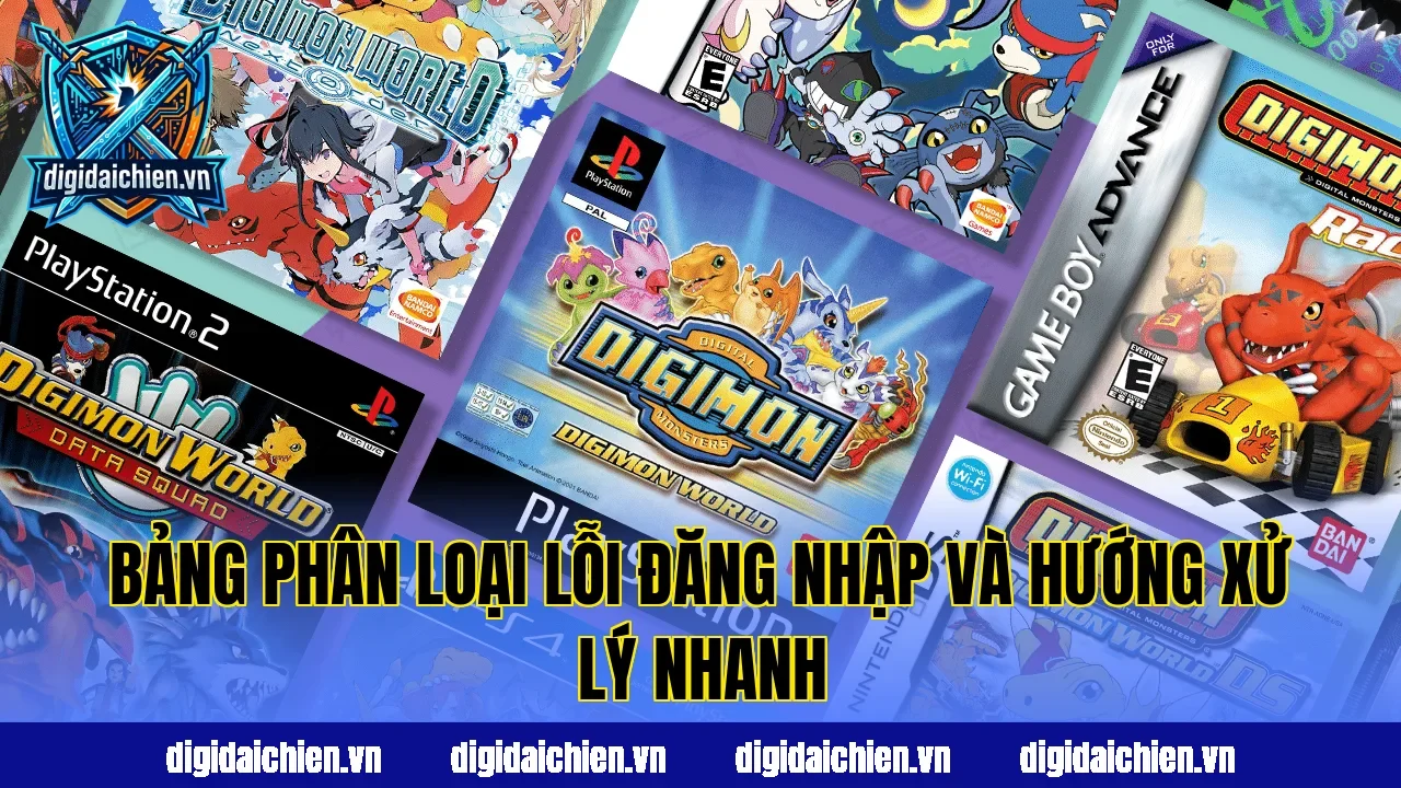 Bảng phân loại lỗi đăng nhập và hướng xử lý nhanh