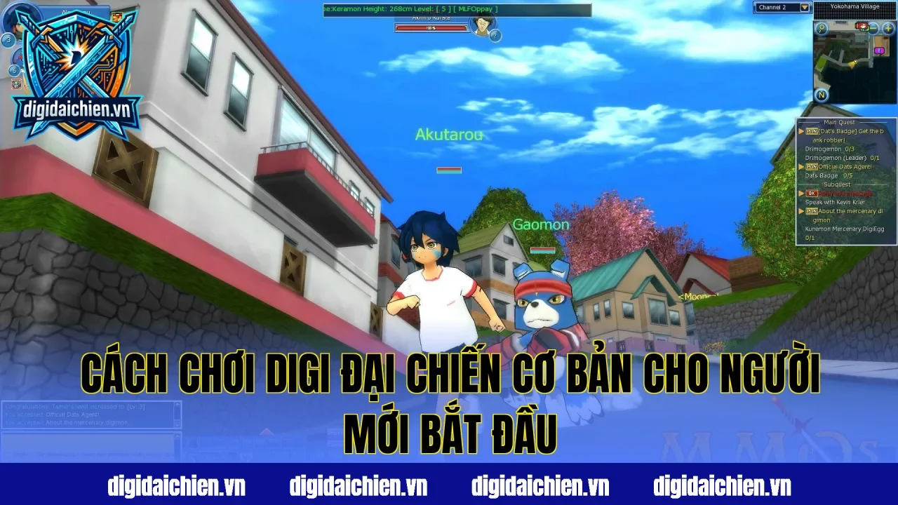 Cách chơi Digi Đại Chiến cơ bản cho người mới bắt đầu