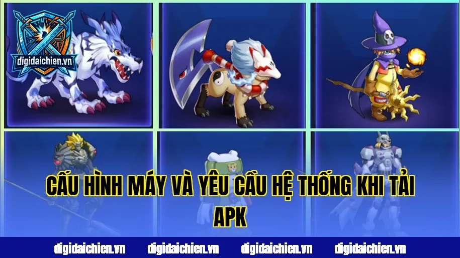 Cấu hình máy và yêu cầu hệ thống khi tải APK