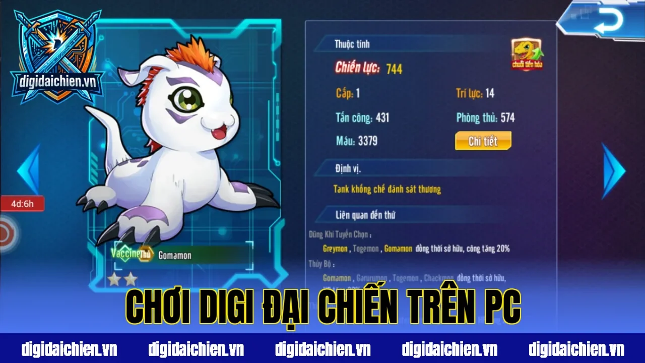 Chơi Digi Đại Chiến Trên PC