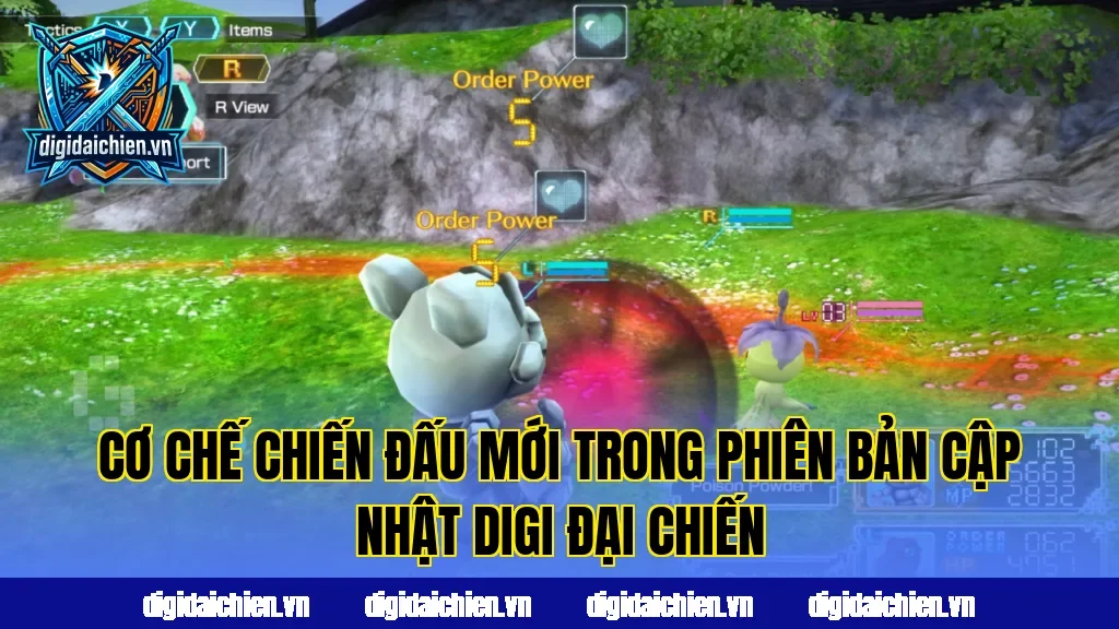 Cơ chế chiến đấu mới trong phiên bản cập nhật Digi Đại Chiến