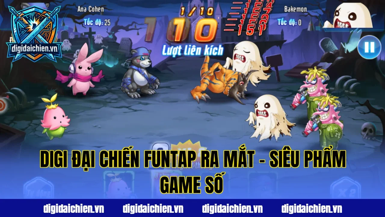 Digi Đại Chiến Funtap Ra Mắt – Siêu Phẩm Game Số