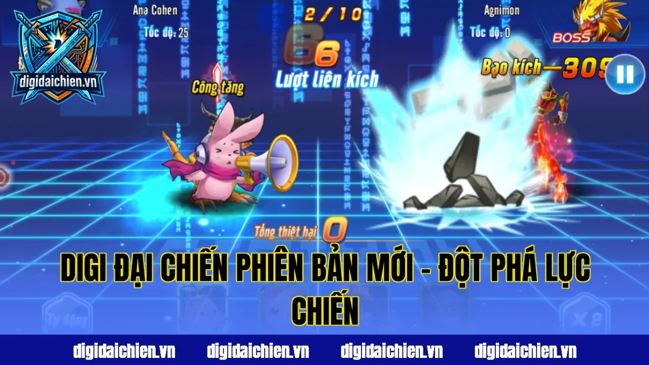 Digi Đại Chiến Phiên Bản Mới – Đột Phá Lực Chiến