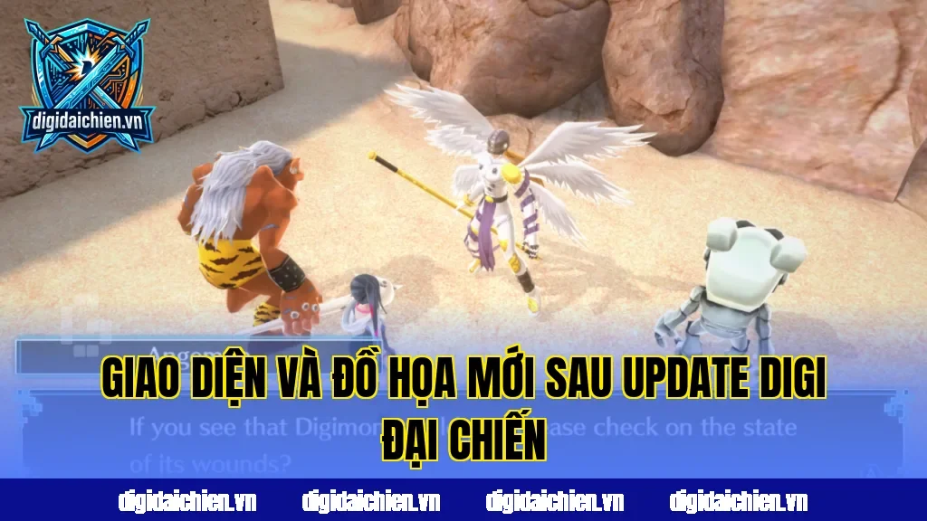 Giao diện và đồ họa mới sau update Digi Đại Chiến