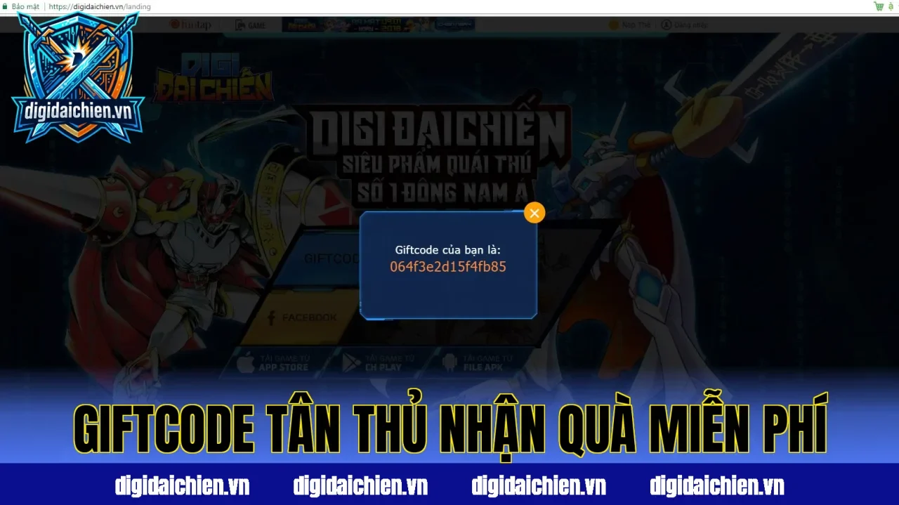 Giftcode Tân Thủ Nhận Quà Miễn Phí