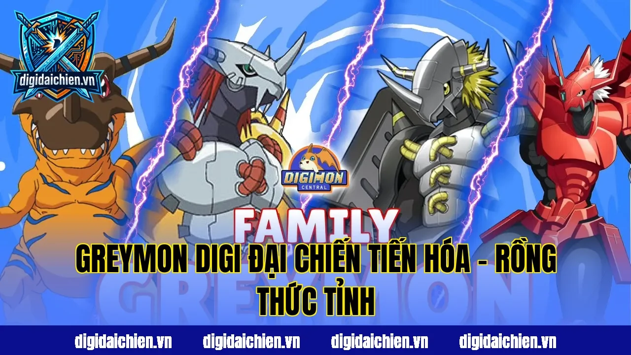 Greymon Digi Đại Chiến Tiến Hóa – Rồng Thức Tỉnh