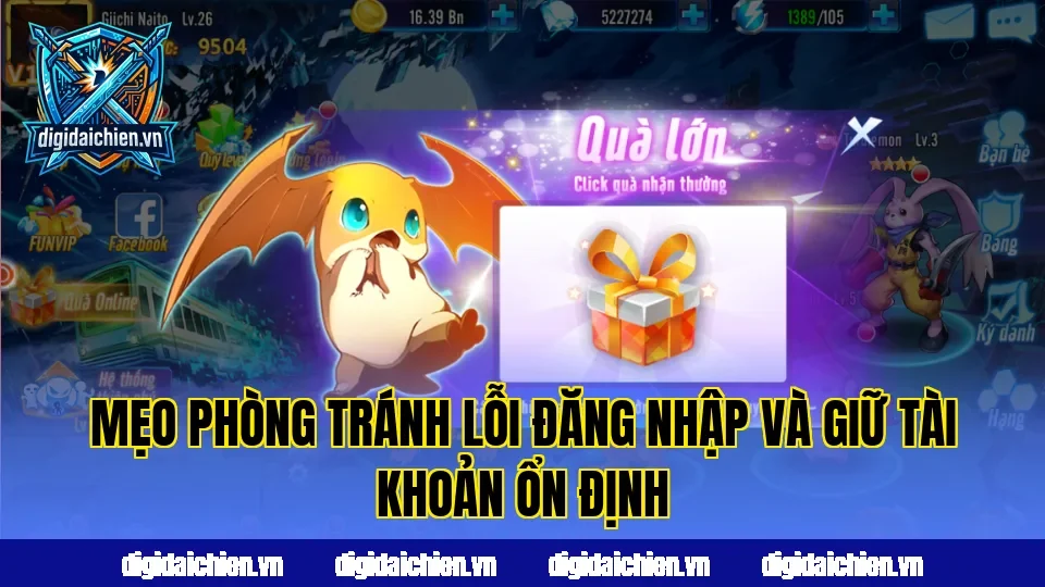 Mẹo phòng tránh lỗi đăng nhập và giữ tài khoản ổn định