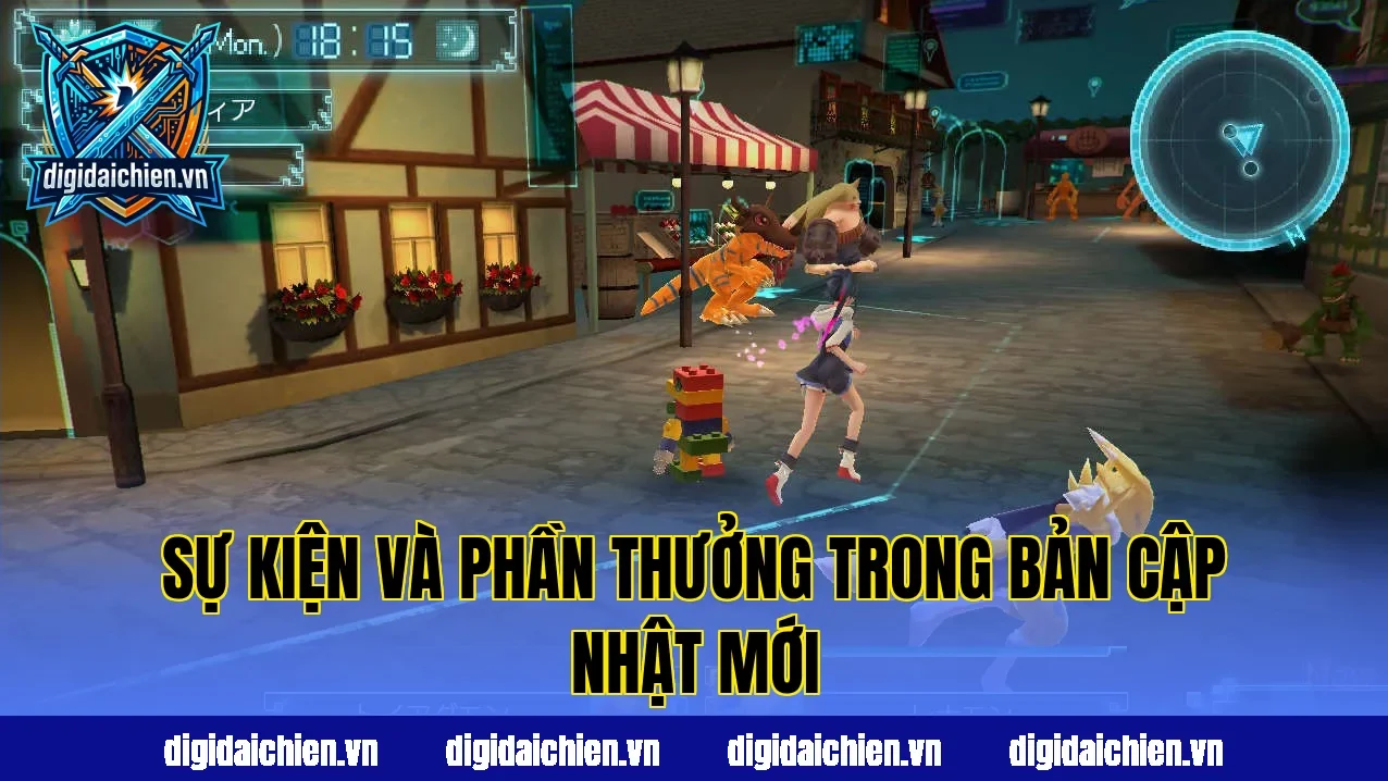 Sự kiện và phần thưởng trong bản cập nhật mới