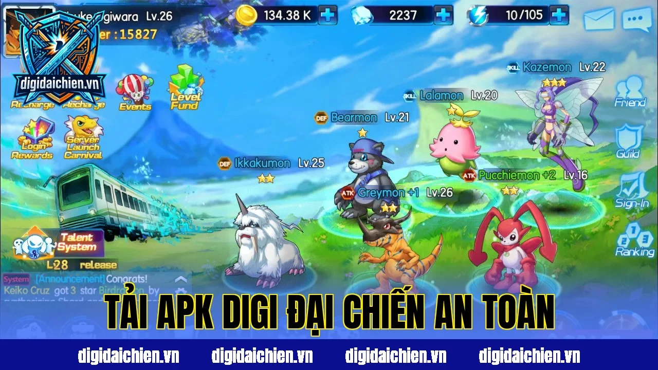 Tải Apk Digi Đại Chiến An Toàn