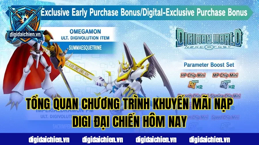 Tổng quan chương trình khuyến mãi nạp Digi Đại Chiến hôm nay