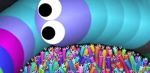 Hình ảnh đặc trưng slither.io