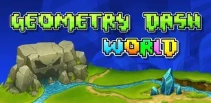 Hình ảnh đặc trưng Geometry Dash World